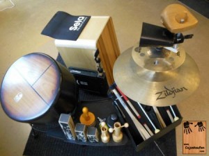 Cajon, Becken und vieles mehr Cajon-Aufbau-Teil-3