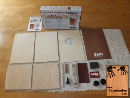 Sela Cajon Bausatz Sela-Snare-Cajon-Bausatz-7